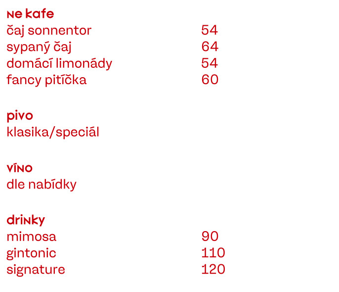 Menu 2. část